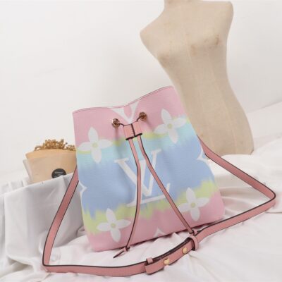 Replica Louis Vuitton Escale Neonoe Mm Pink/Blue/Red